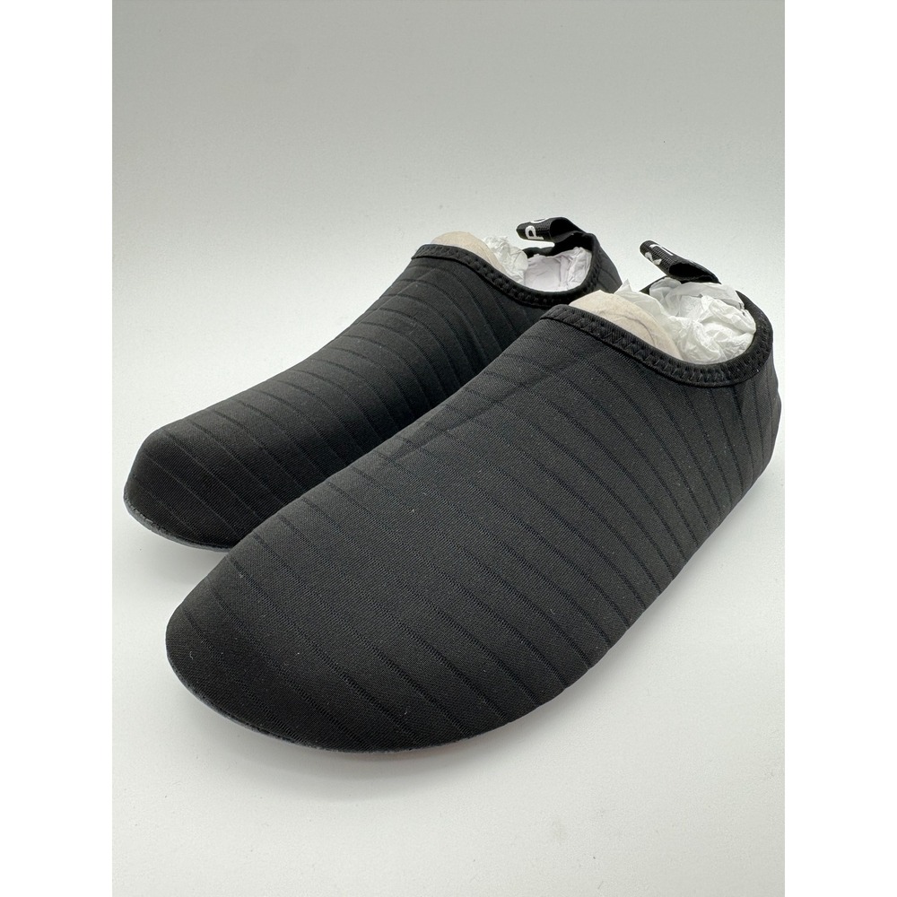 Black Slip On Water Shoes Casual Lightweight Men's 6 Women's 7 Beach